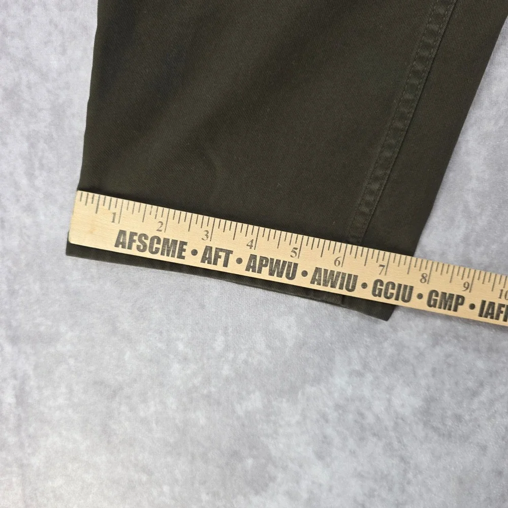 Banana Republic Athletic Fit Pants Mens 38x32 Olive Stretch Chino Fits 40x32